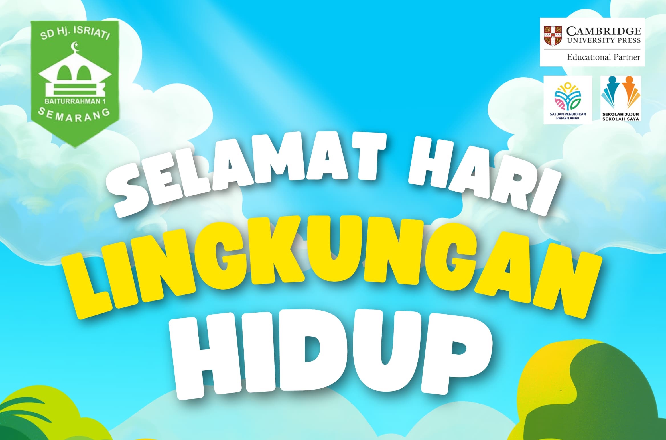Peringatan Hari Lingkungan Hidup Sedunia 2025 SD Hj. Isriati Baiturrahman 1