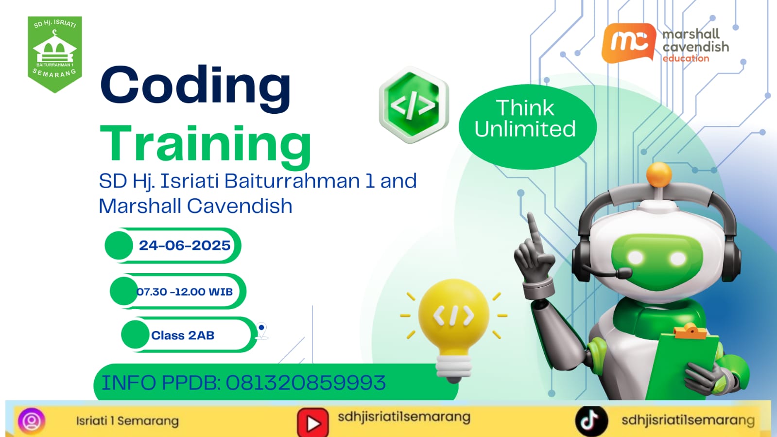 IHT Coding Trining SD Hj. Isriati Baiturrahman 1 SMG