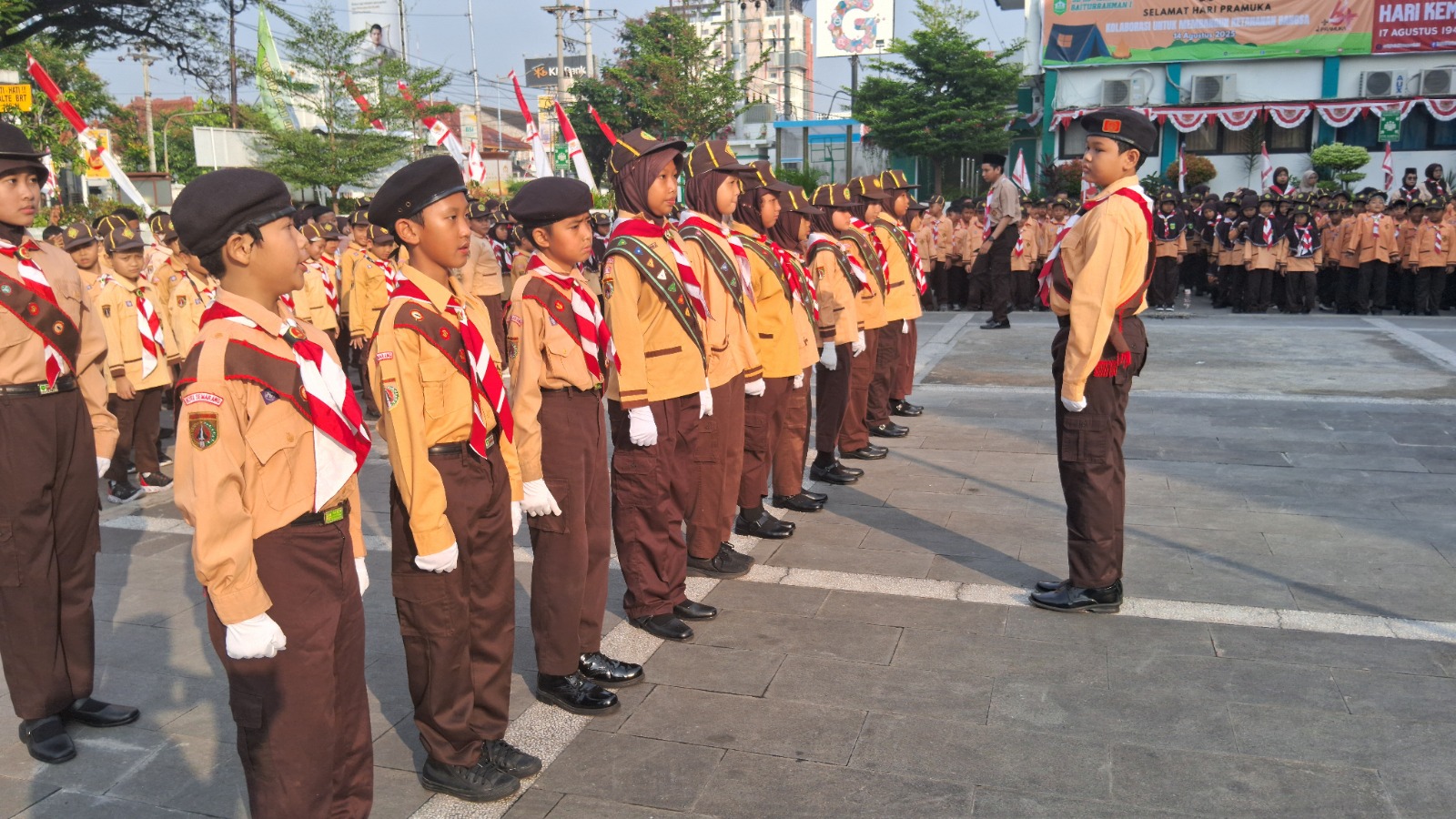Upacara HUT Pramuka ke-64 Tahun 2025
