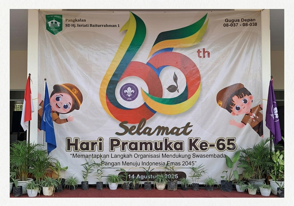 Upacara HUT Pramuka ke-65 Tahun 2026